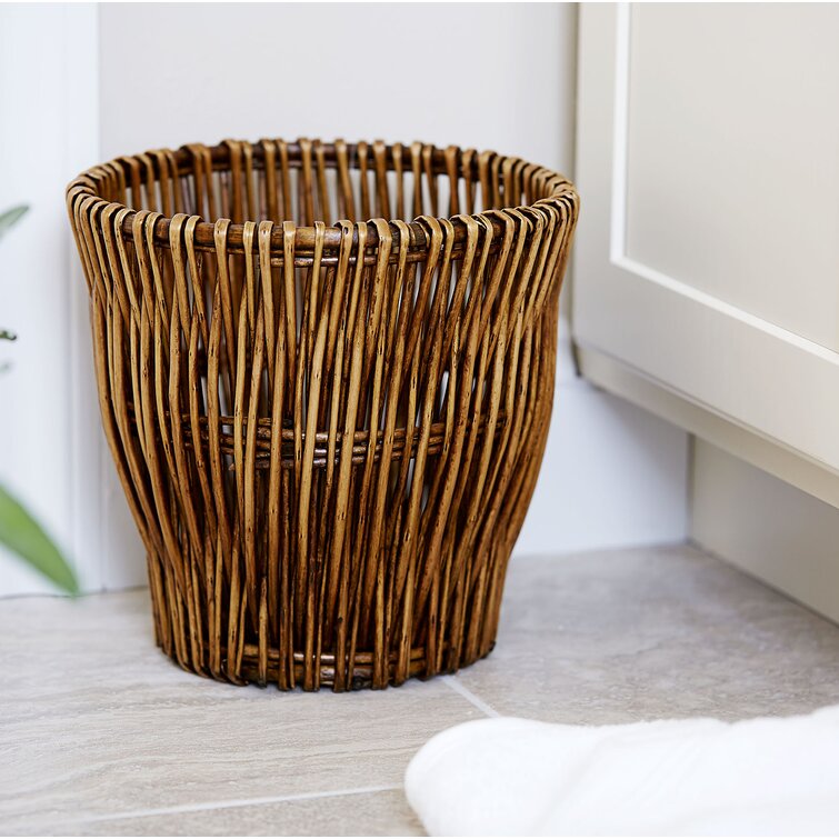 Household Essentials Wicker 3 Gallon Open Waste Basket Reviews   Wicker 3 Gallon Open Waste Basket 